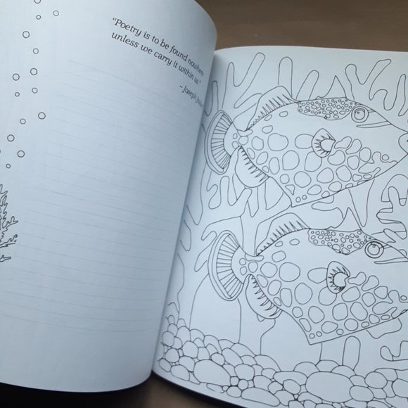 2016 Art Unplugged Water Wonders Journal and Coloring Book - Picture 4 of 7